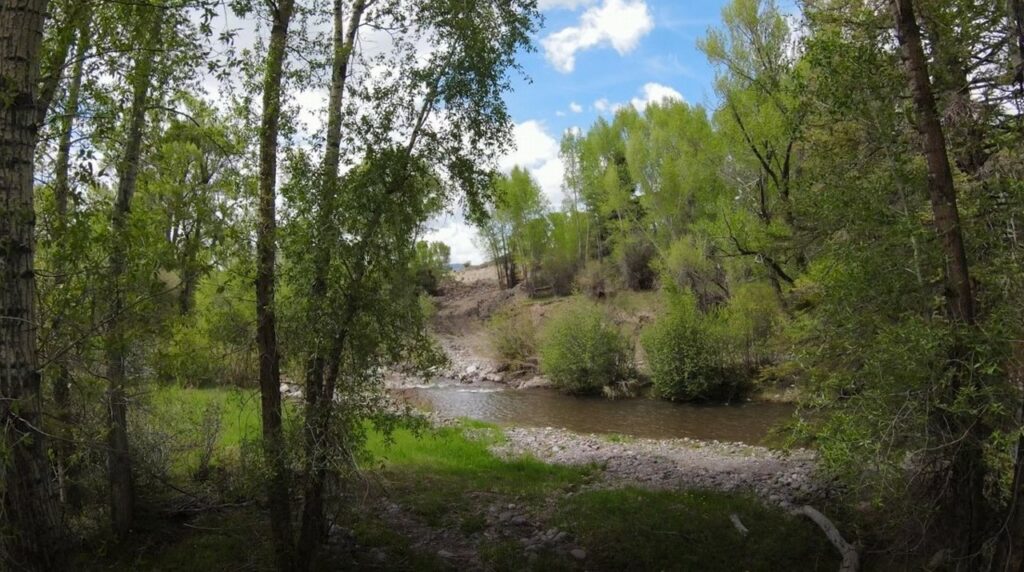 Little Cimarron Colorado Ranch Land For Sale Fishing 64 Acres