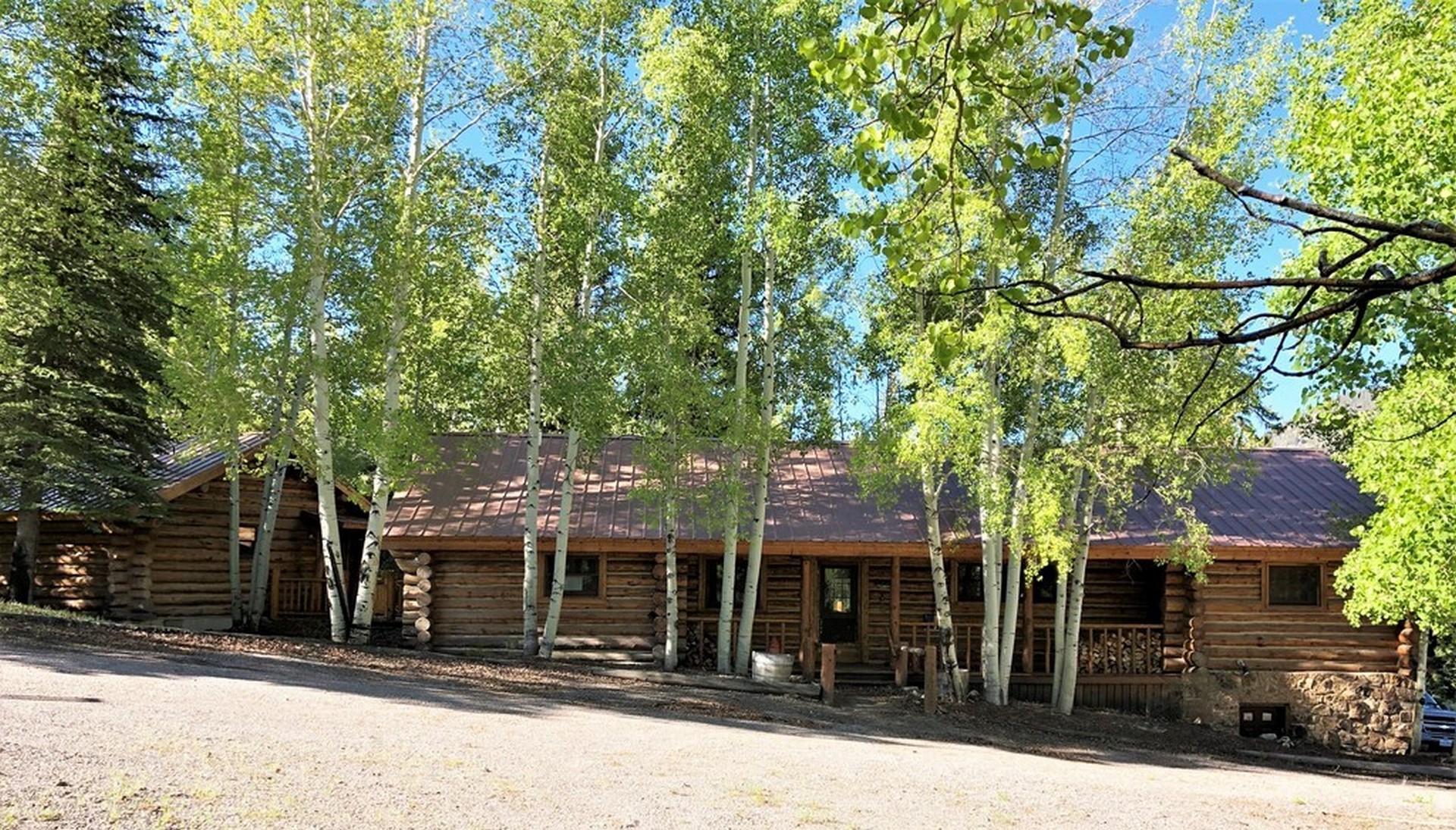 Colorado Mountain Log Homes For Sale Lake Fork Estates Log Home