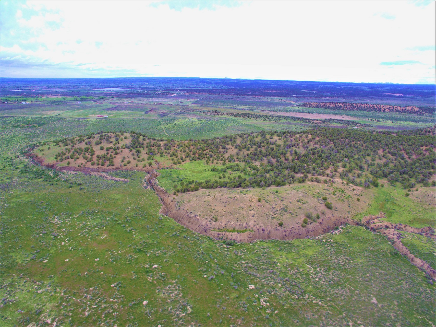 Mesa Verde Ranch Land Aerial