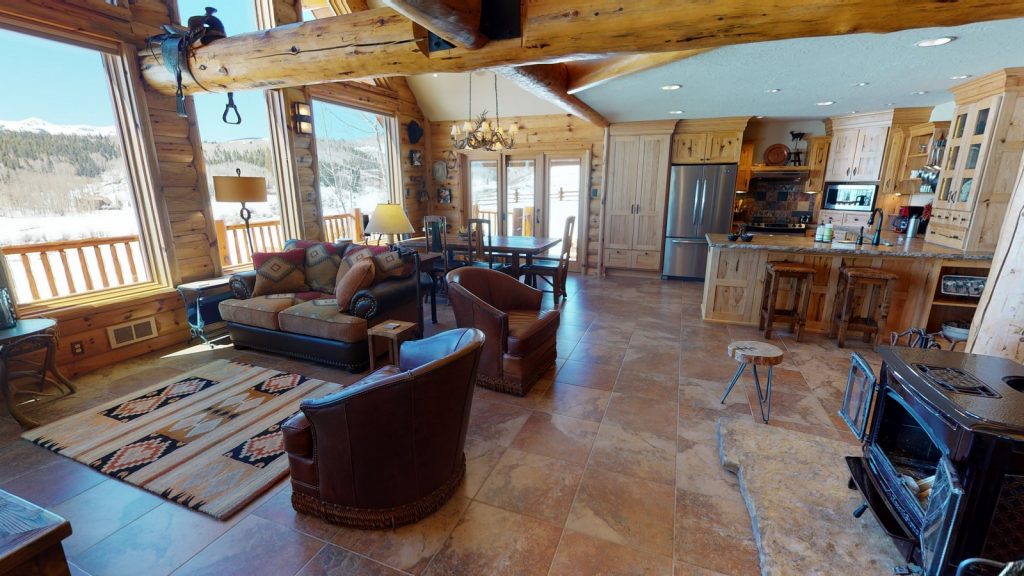 Cabin at Wilderness Streams - Gunnison Ranches for Sale - M4 Ranch Group