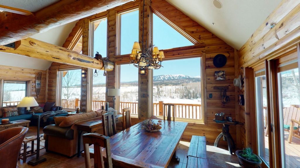 Cabin at Wilderness Streams - Gunnison Ranches for Sale - M4 Ranch Group